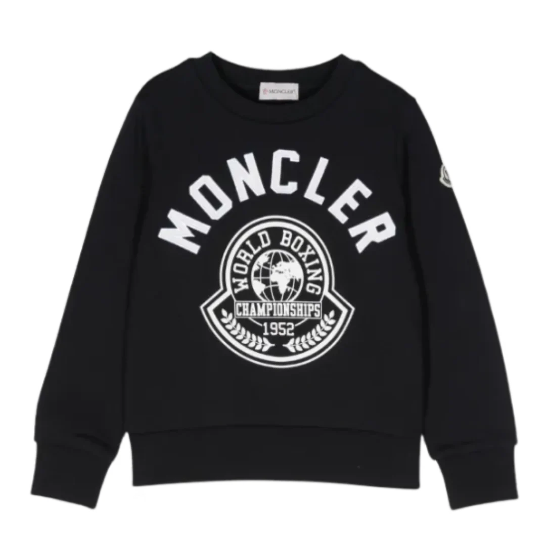 Moncler World Boxing Championship 1952 T-Shirt Black