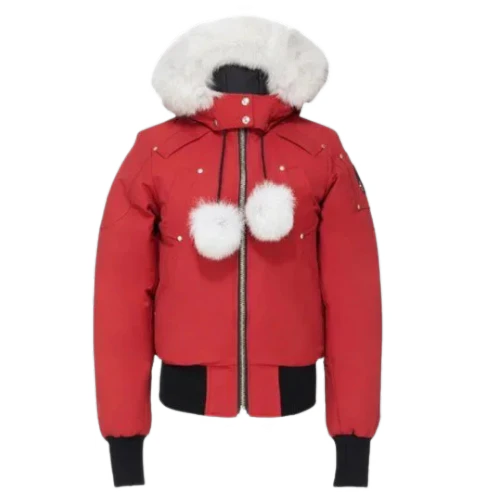 Moose Knuckles Debbie Bomber Red