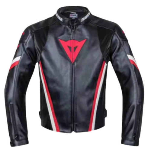 Motorcycling Jacket Black Red