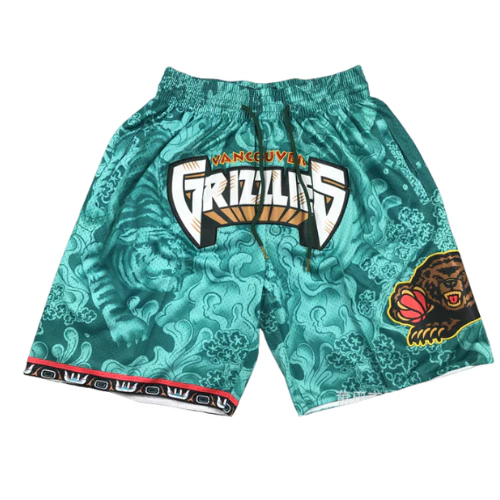 NBA Basketball Vintage Shorts Memphis Grizzlies Blue