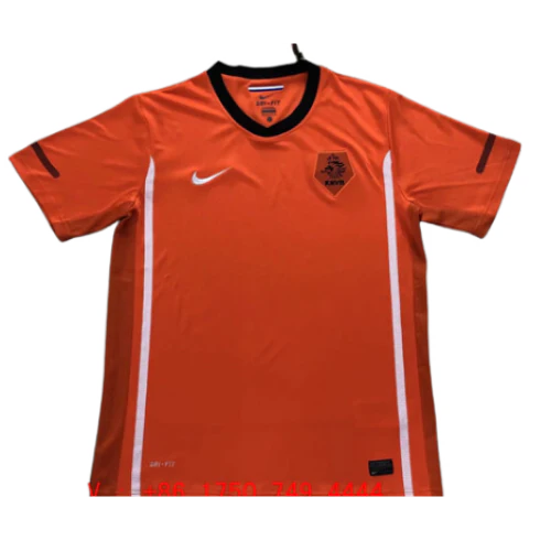 Netherlands 2010 Retro Home Jersey