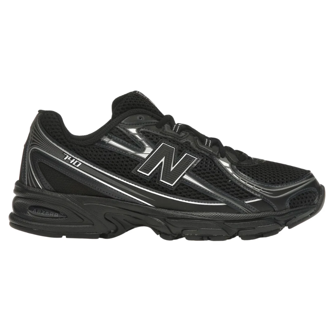 New Balance 740 Black & Grey