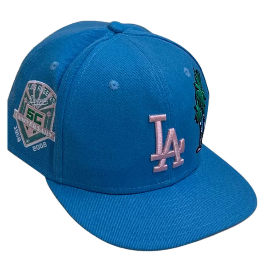 New Era 59Fifty Cap LA Dodgers Blue & Pink