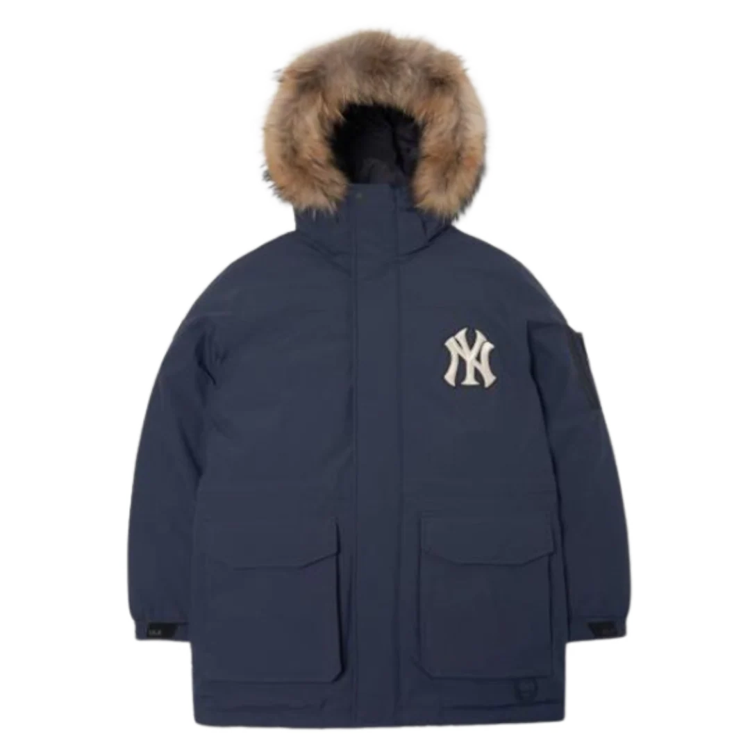 New Era MLB New York Yankees Parka Navy Blue