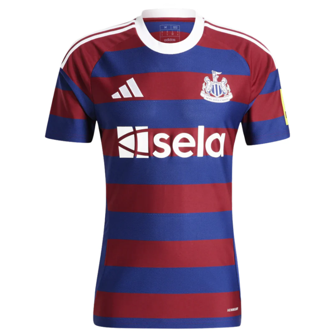 Newcastle 2024/25 Away Jersey Red & Blue