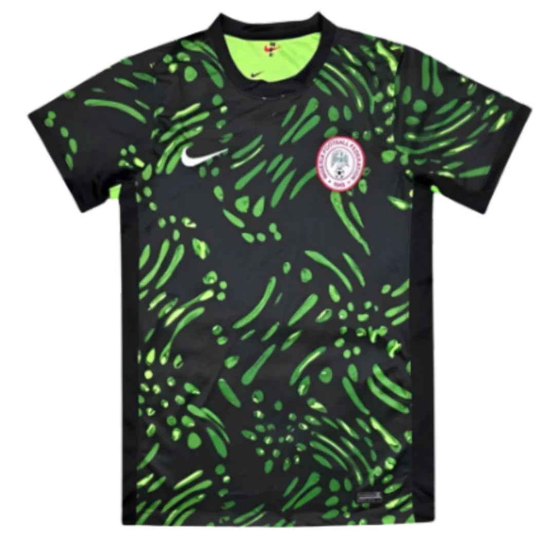 Nigeria 2024 Home Jersey Green & Black