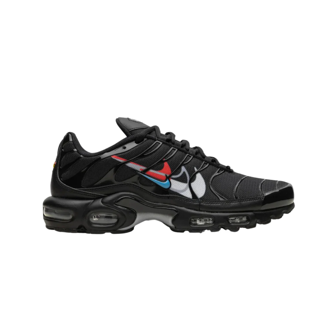 Nike Air Max Plus Multi Swoosh Black/Bright Crimson