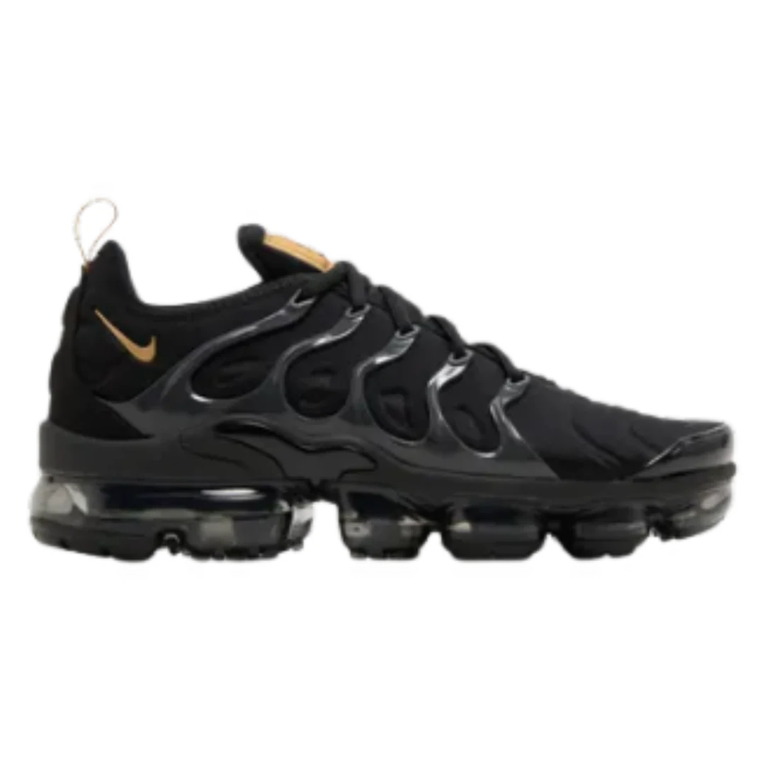 Nike Air Vapormax Plus Black Metallic Gold