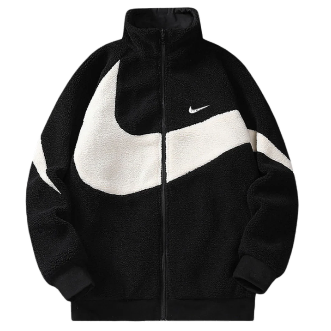 Nike Big Swoosh Reversible Jacket Black