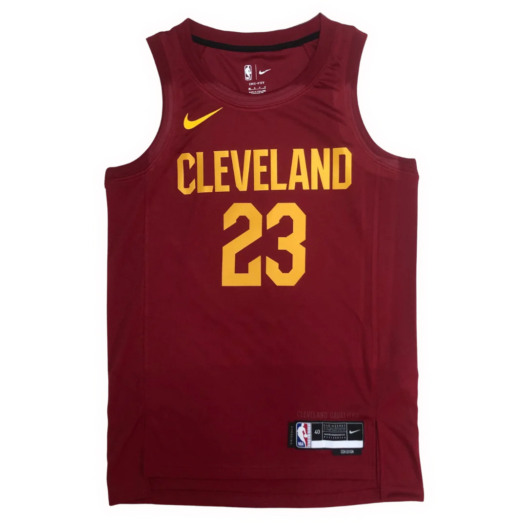 Nike Cleveland Cavalier Lebron James Jersey Red