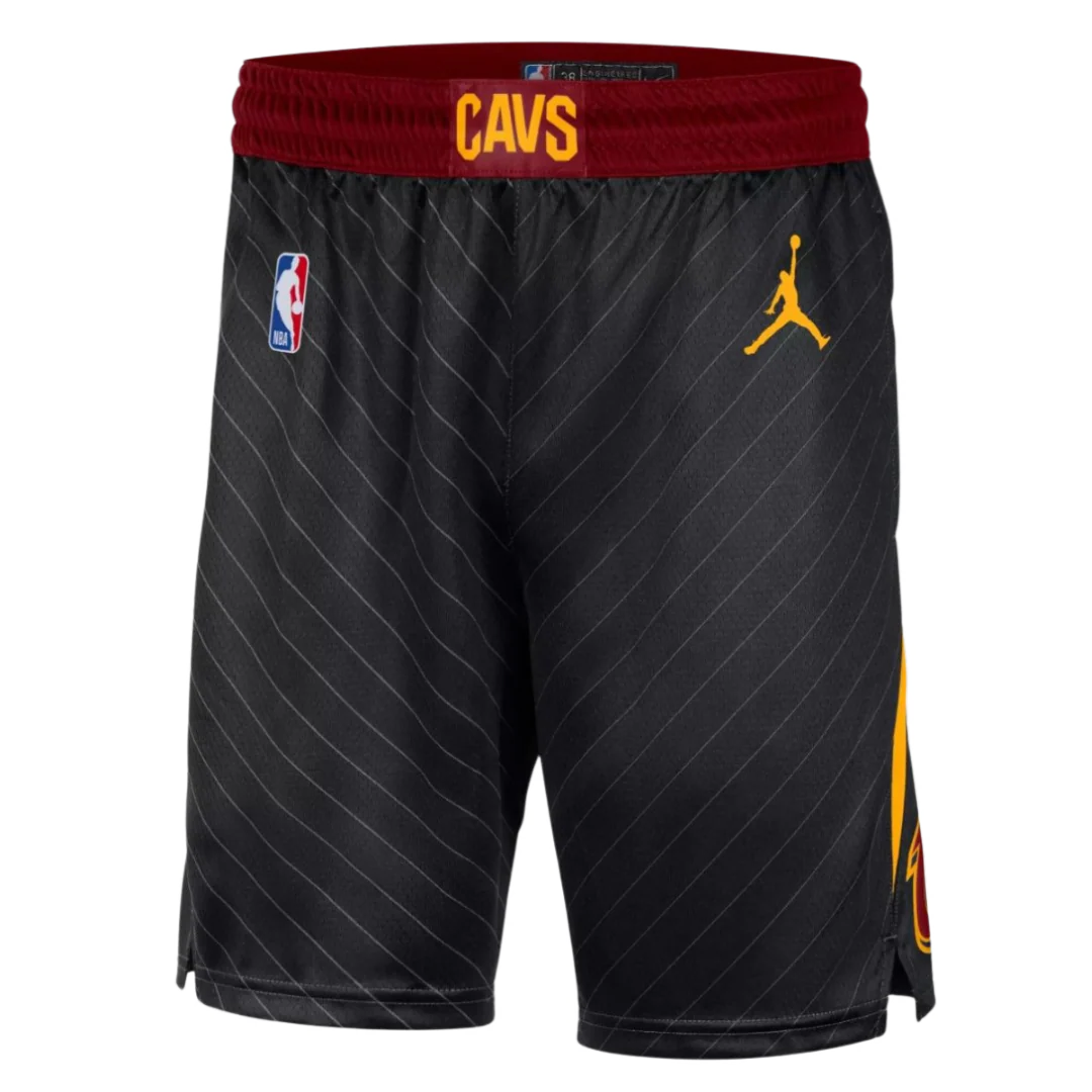Nike Cleveland Cavaliers Swingman Shorts Black & Red