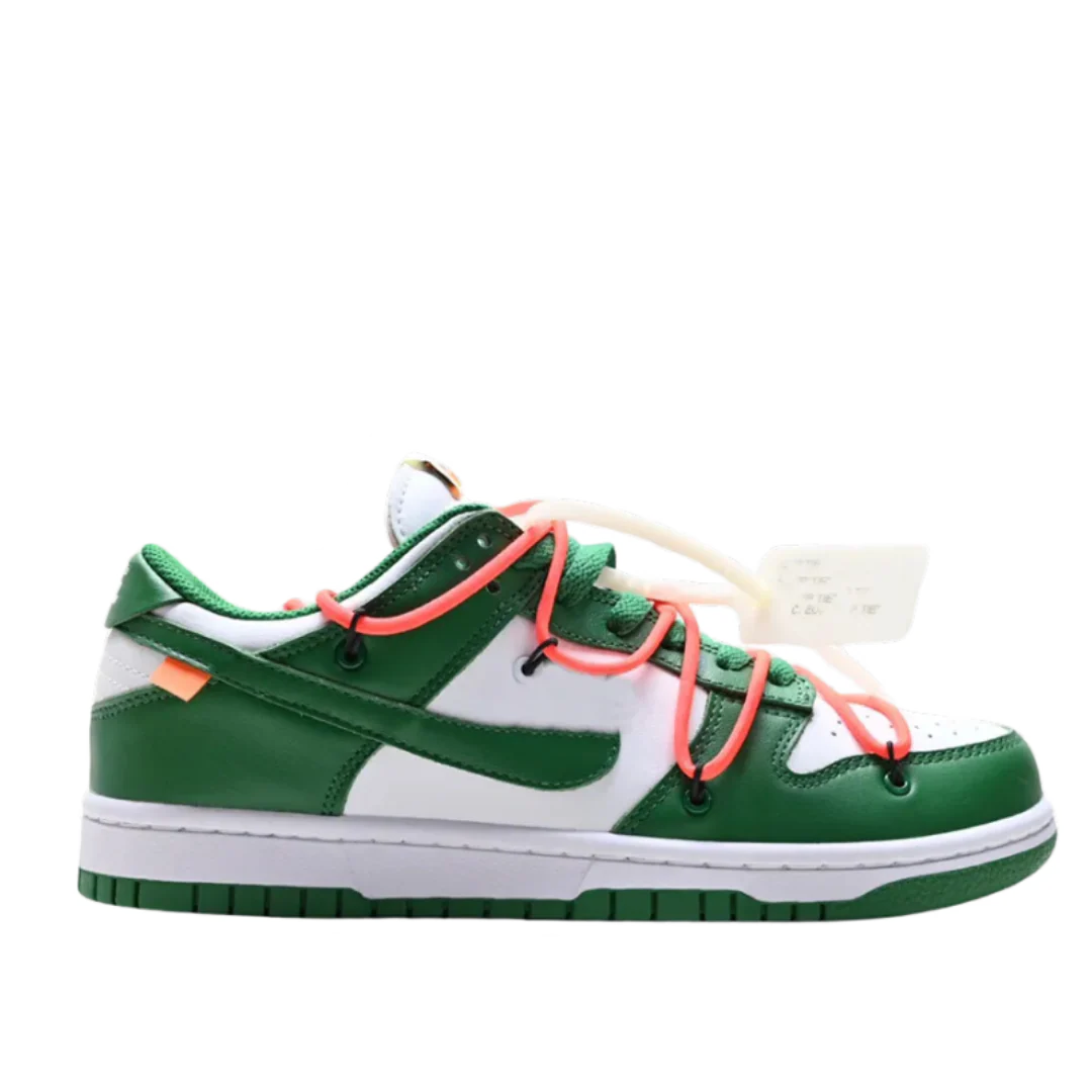 Nike Dunk Low x Offwhite Pine Green