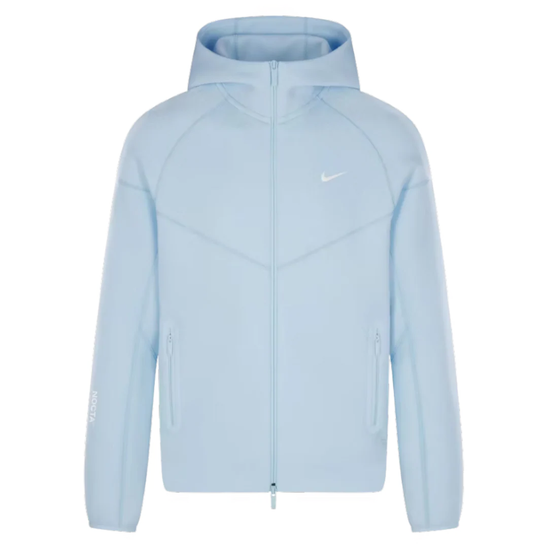 Nike Nocta Tech Fleece Zipper Light Blue