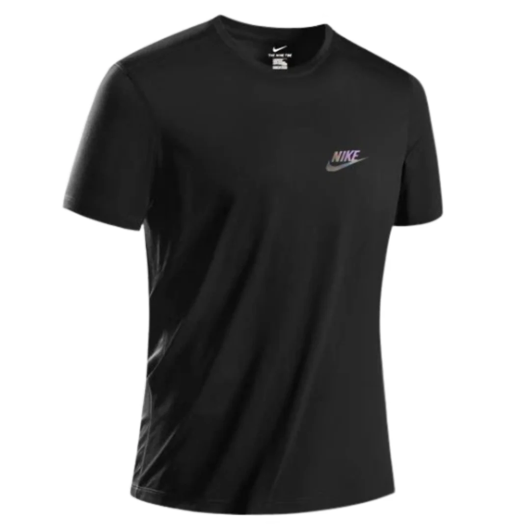Nike Running Purple Icon T-Shirt Black