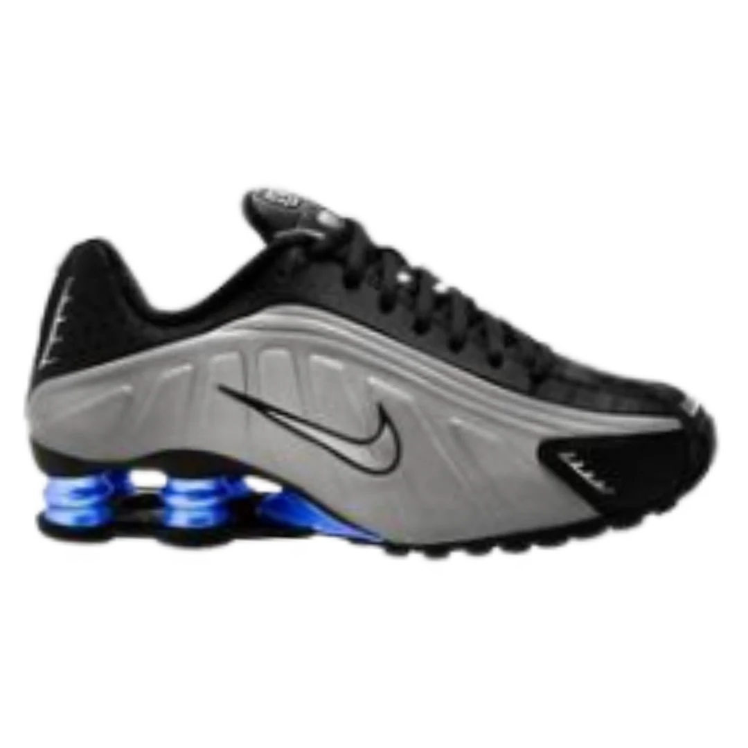 Nike Shox R4 Silver & Blue