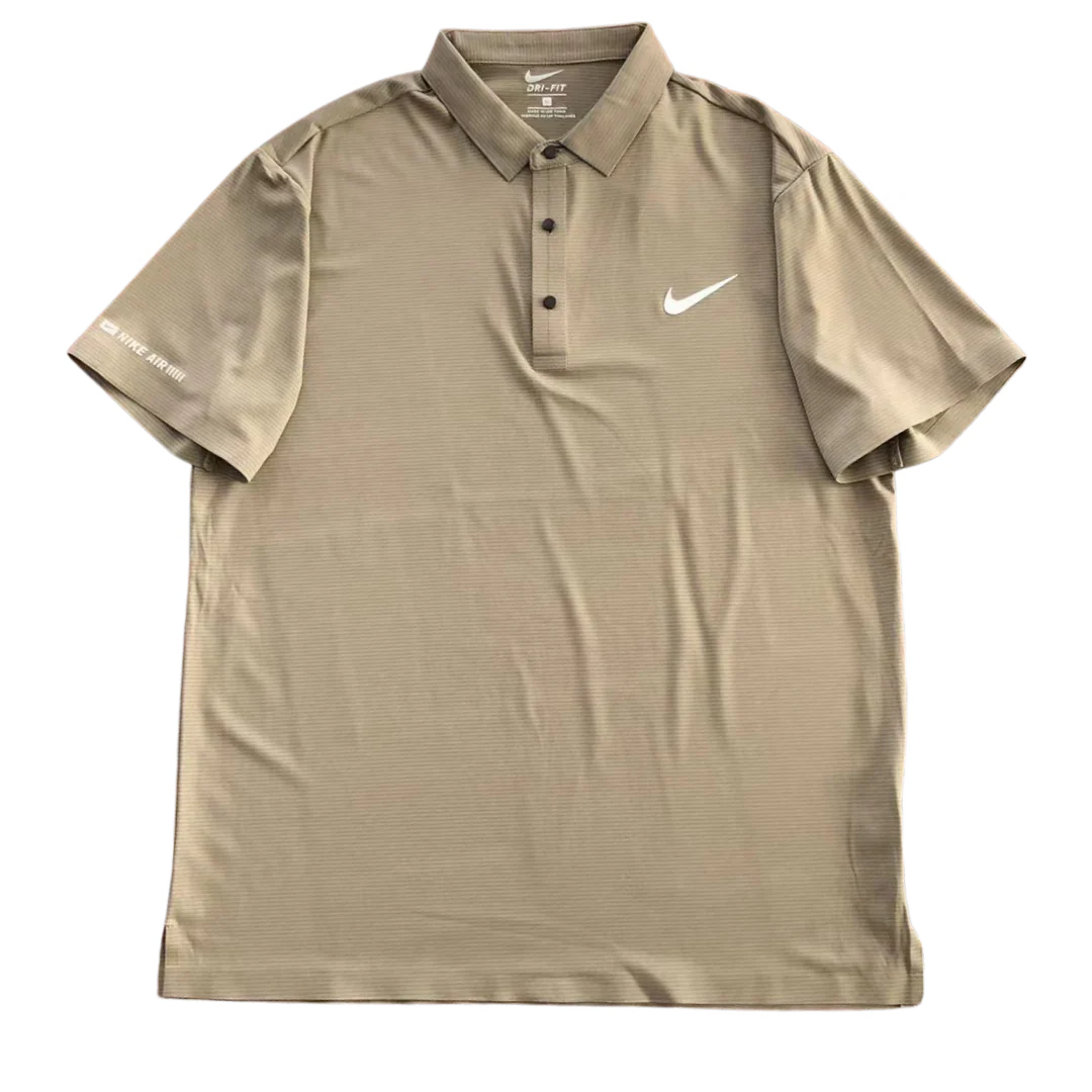 Nike Sports Polo Shirt Beige