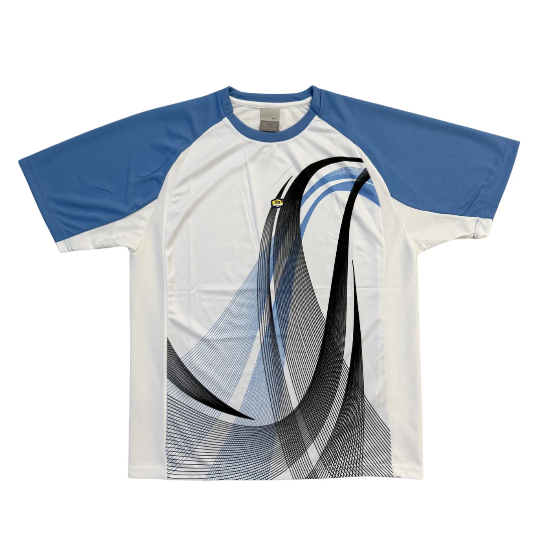 Nike TN Jersey White & Blue & Black