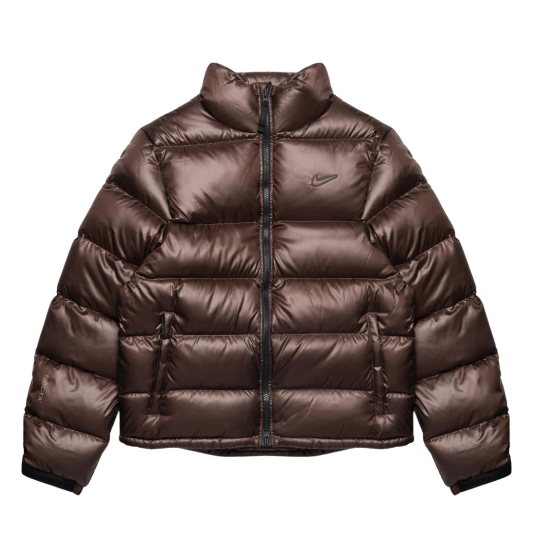 Nike x NOCTA Sunset Puffer Jacket Brown