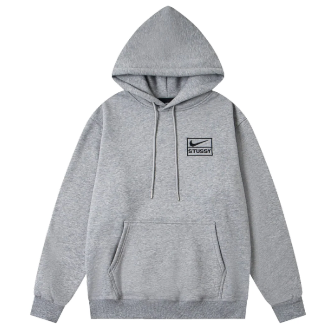 Nike x Stussy Hoodie Grey