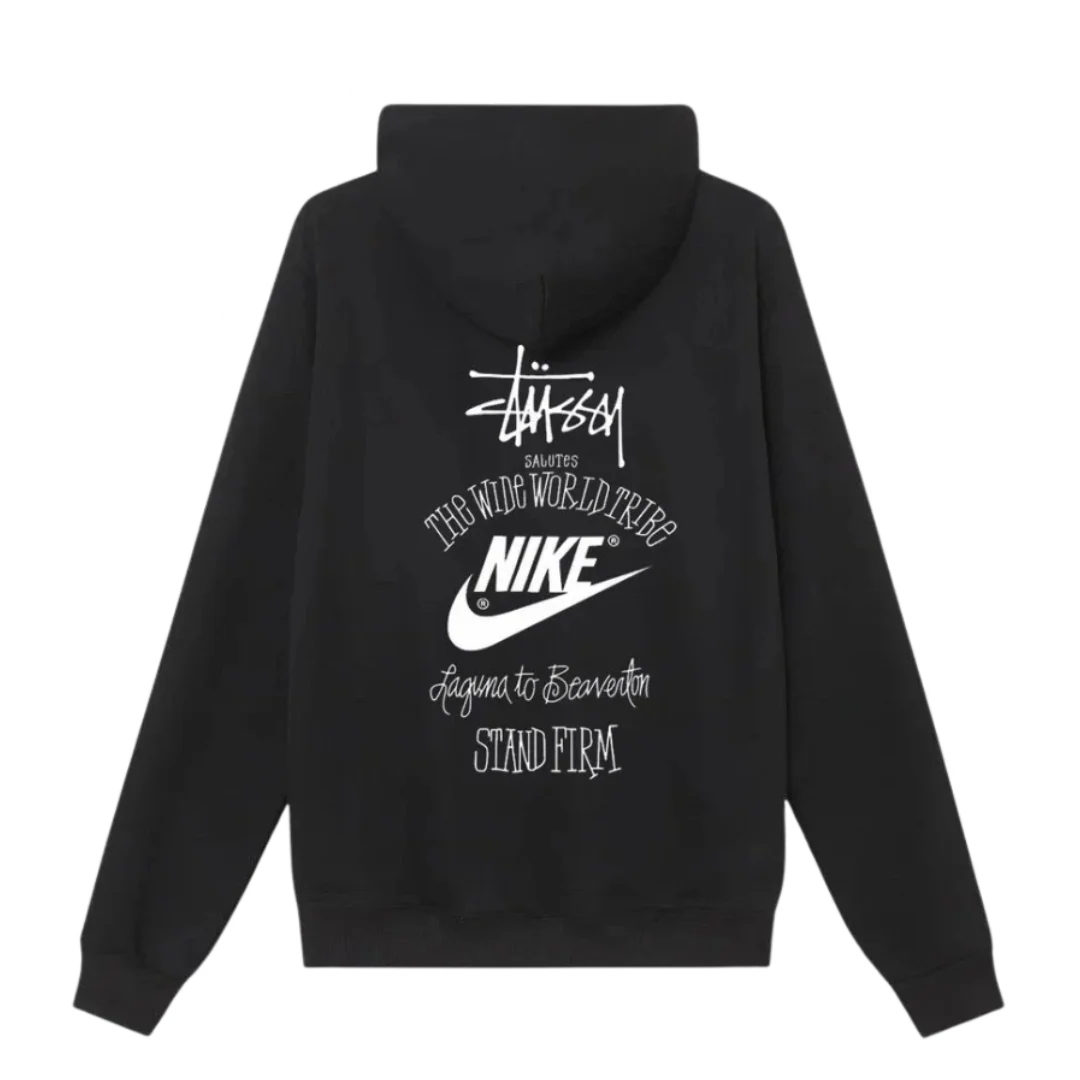 Nike x Stussy World Wide Tribe Backprint Hoodie