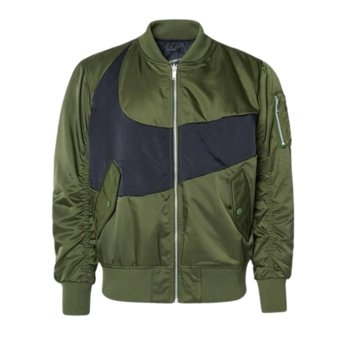 NikeTherma-FIT Synthetic Phil Reversible Bomber Jacket Asia Sizing 'Rough Green