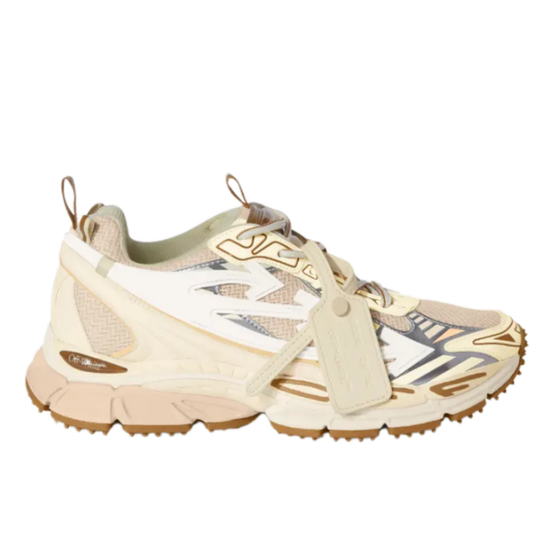 Off-White Be Right Back Beige & Brown