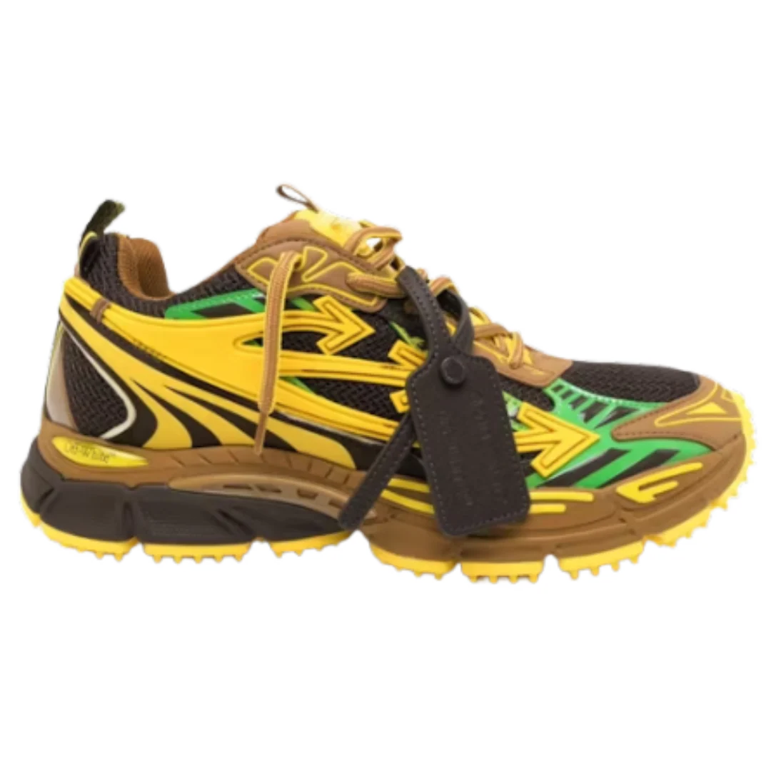 Off-White Be Right Back Brown & Yellow