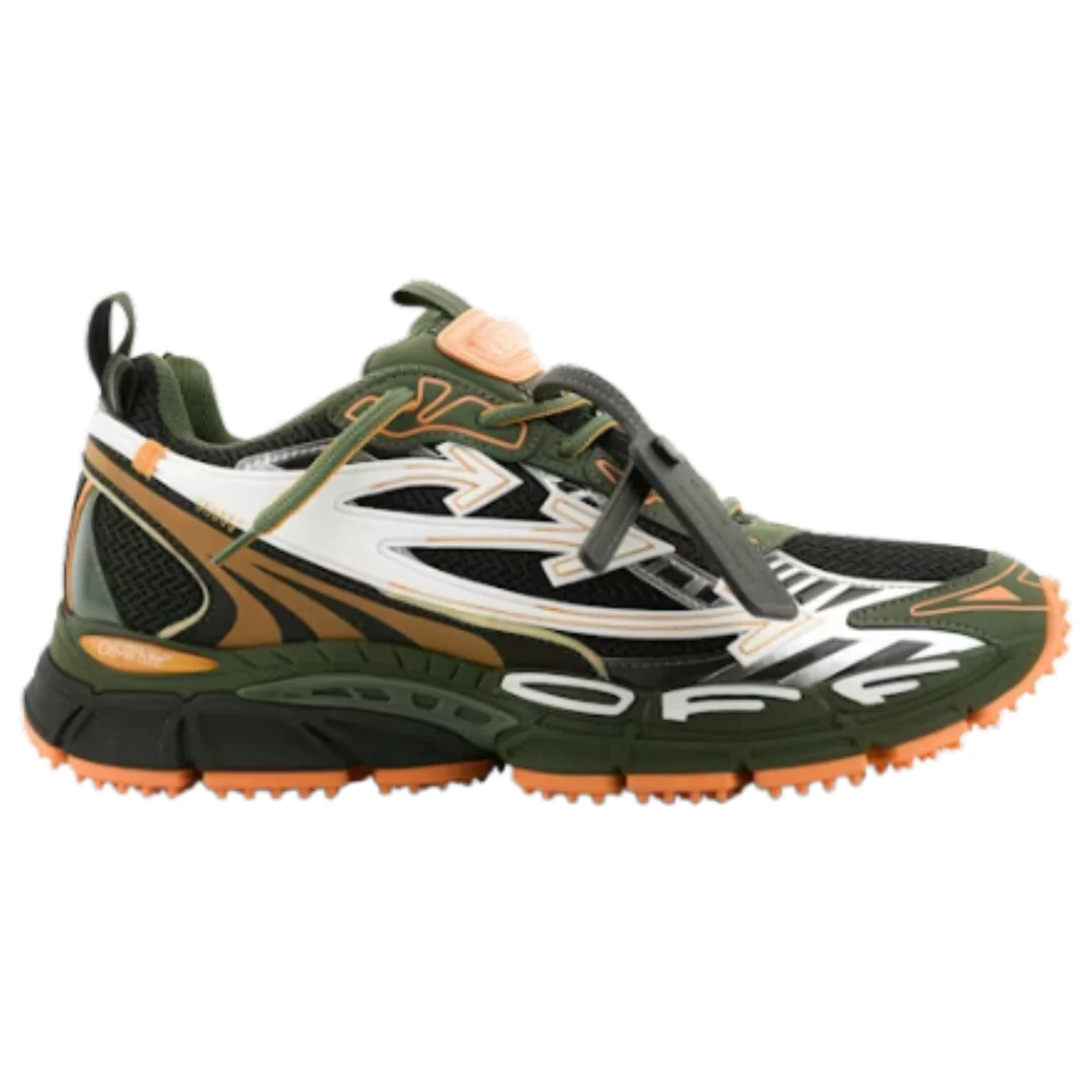 Off-White Be Right Back Military Green Peach