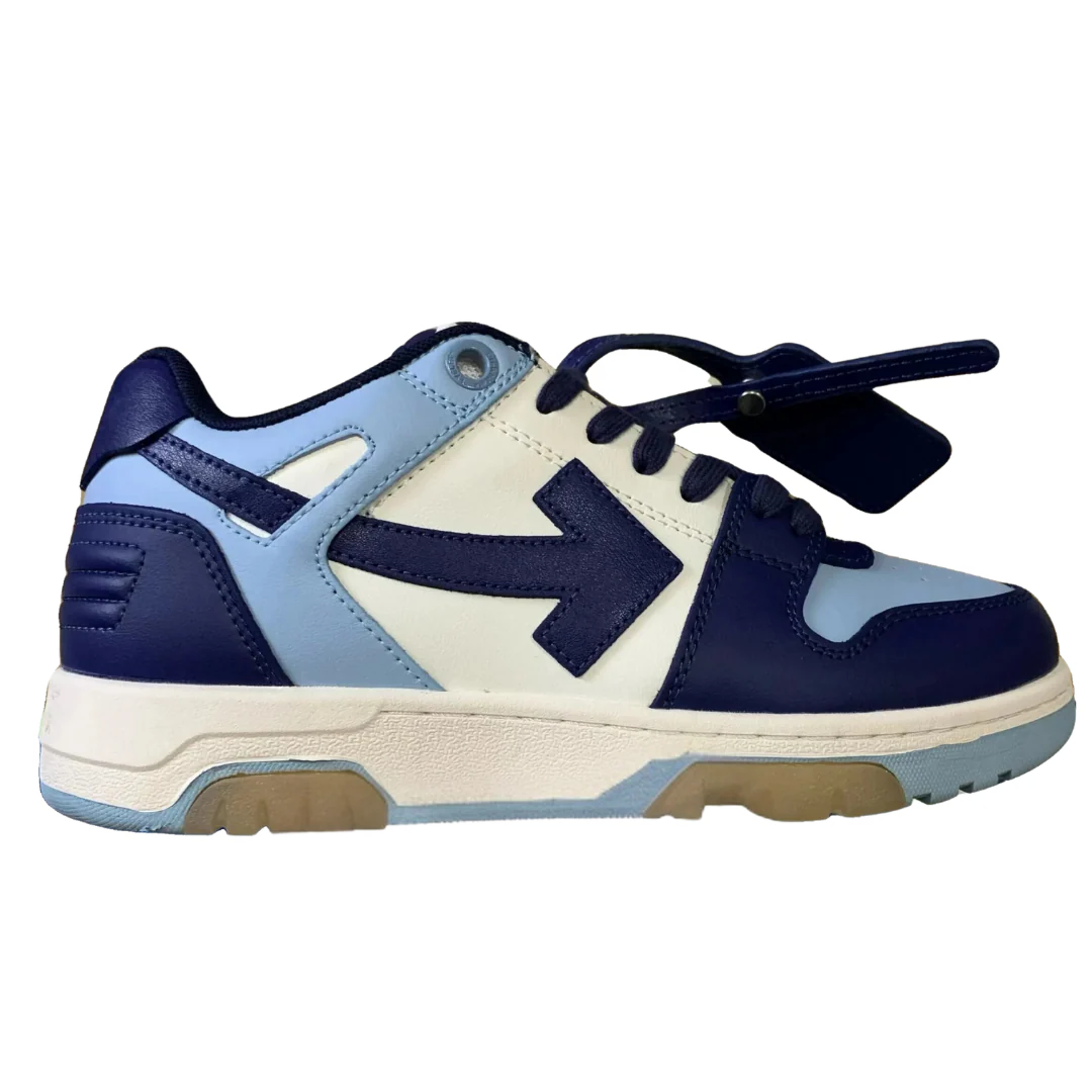 Off White Out Of Office Navy Blue & Light Blue