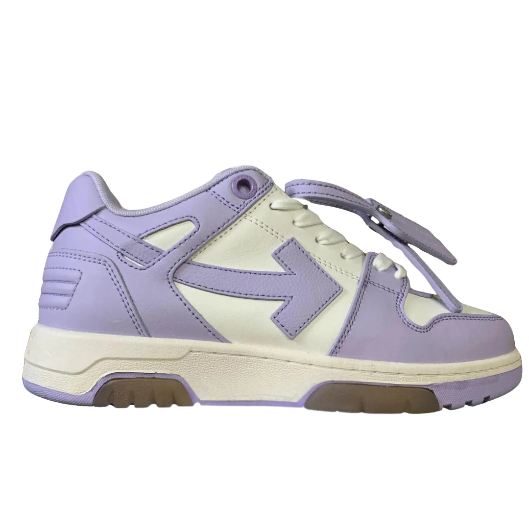 Off White Out Of Office Purple & White