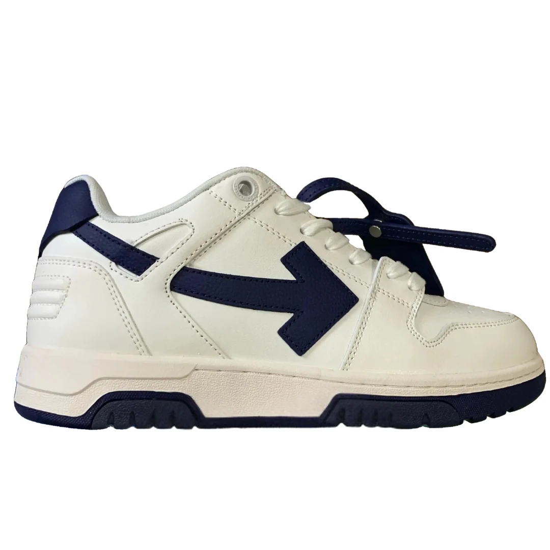 Off White Out Of Office White & Navy Blue