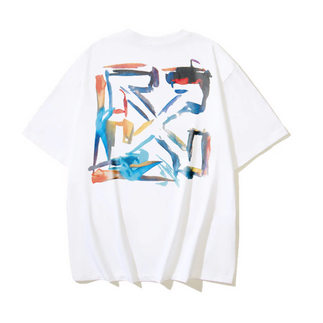 Off-White Painted Backprint T-Shirt