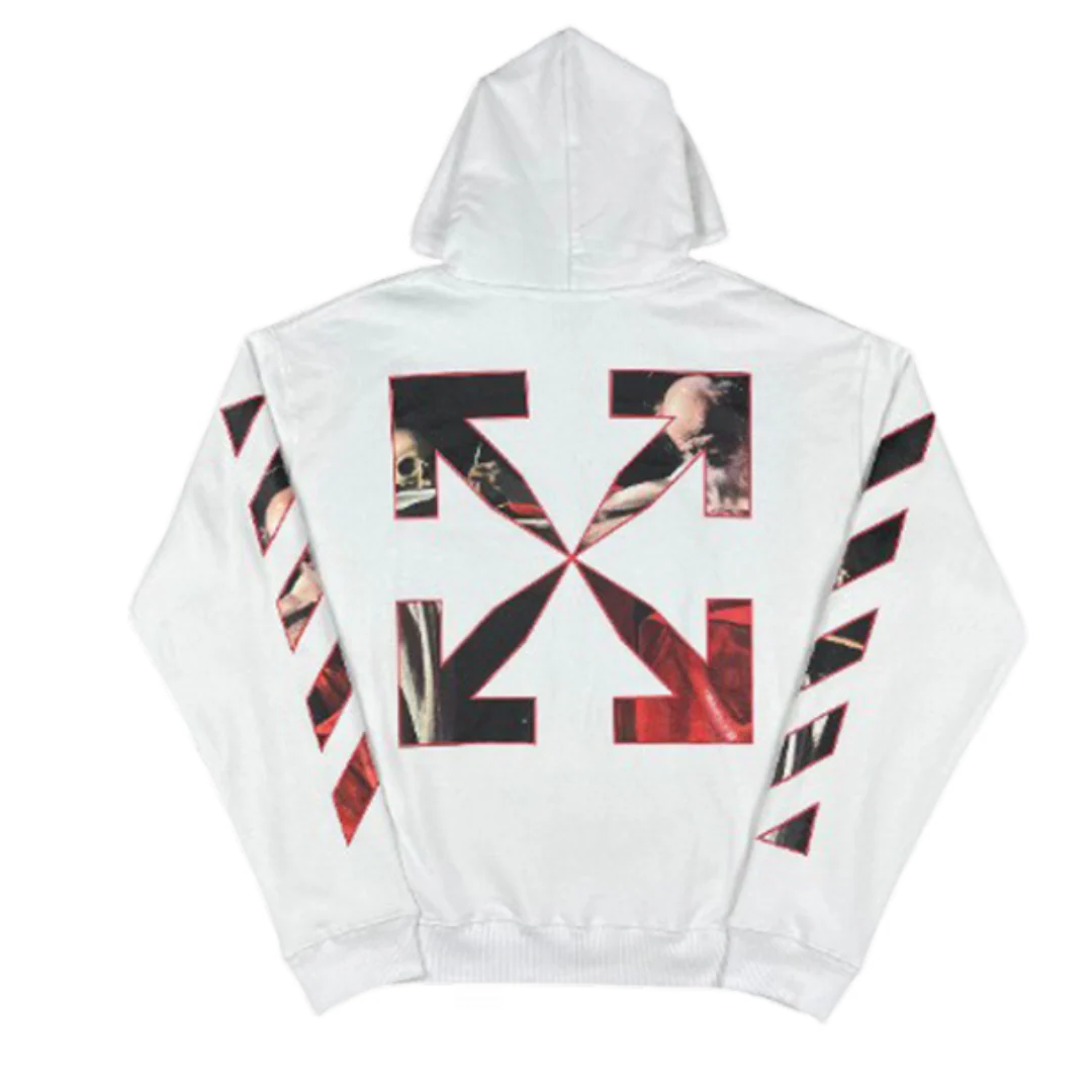 Off-White Skelleton Backprint Hoodie White