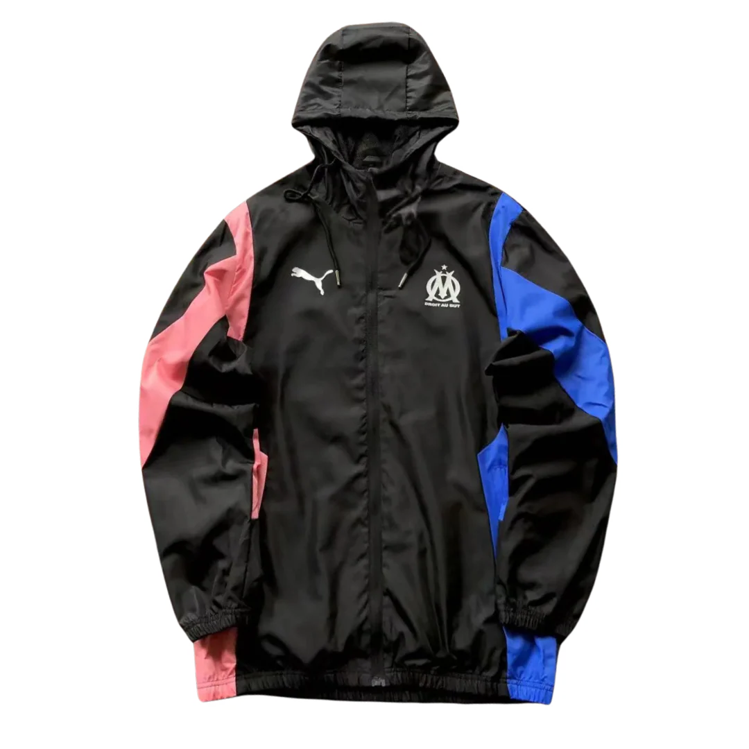 Olympique Marseille Trackjacket Black