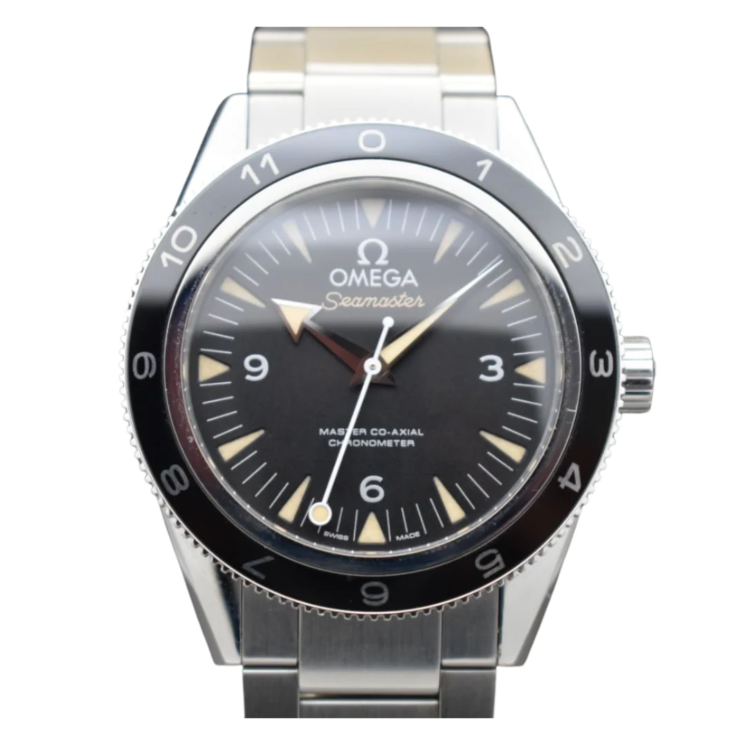 Omega Seamaster 300 Seamaster 007 Silver & Black (High Quality)