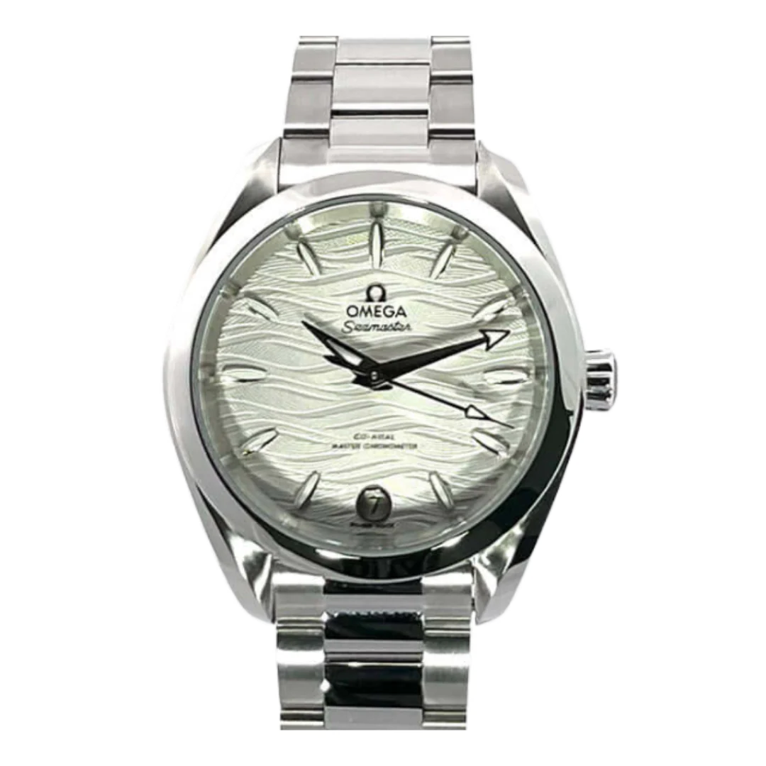 Omega Seamaster Aqua Terra Womens 34mm Wristwatch Silver (High Quality)
