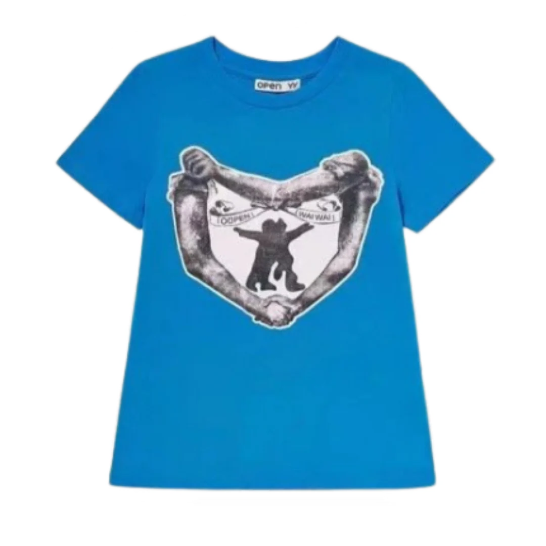 Open YY T-Shirt Blue