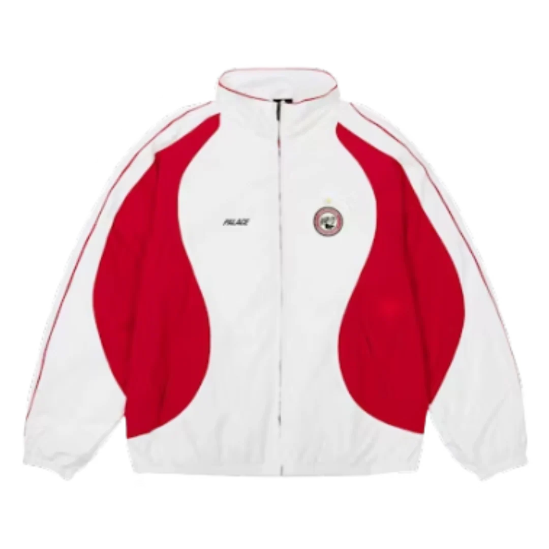 Palace Pro Team Palco Shell Jacket White & Red