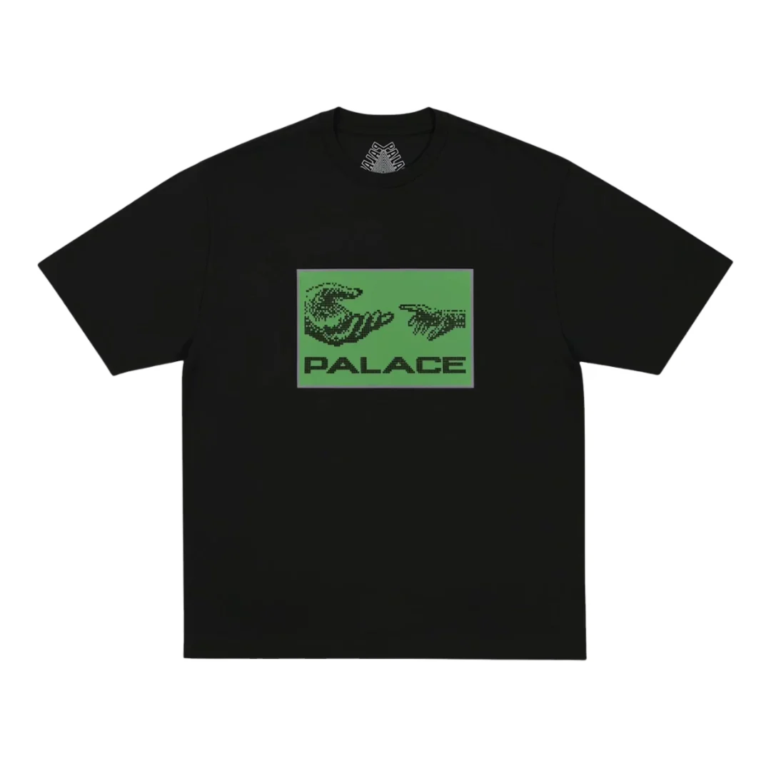 Palace Top Up T-Shirt Black & Green
