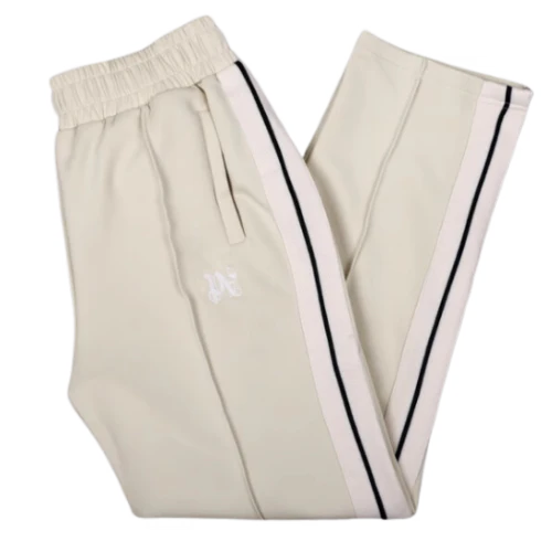 Palm Angles Staight Leg Velour Jogger Apricot