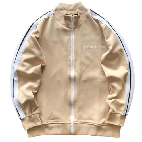 Palm Angles Zip Hoodie Apricot