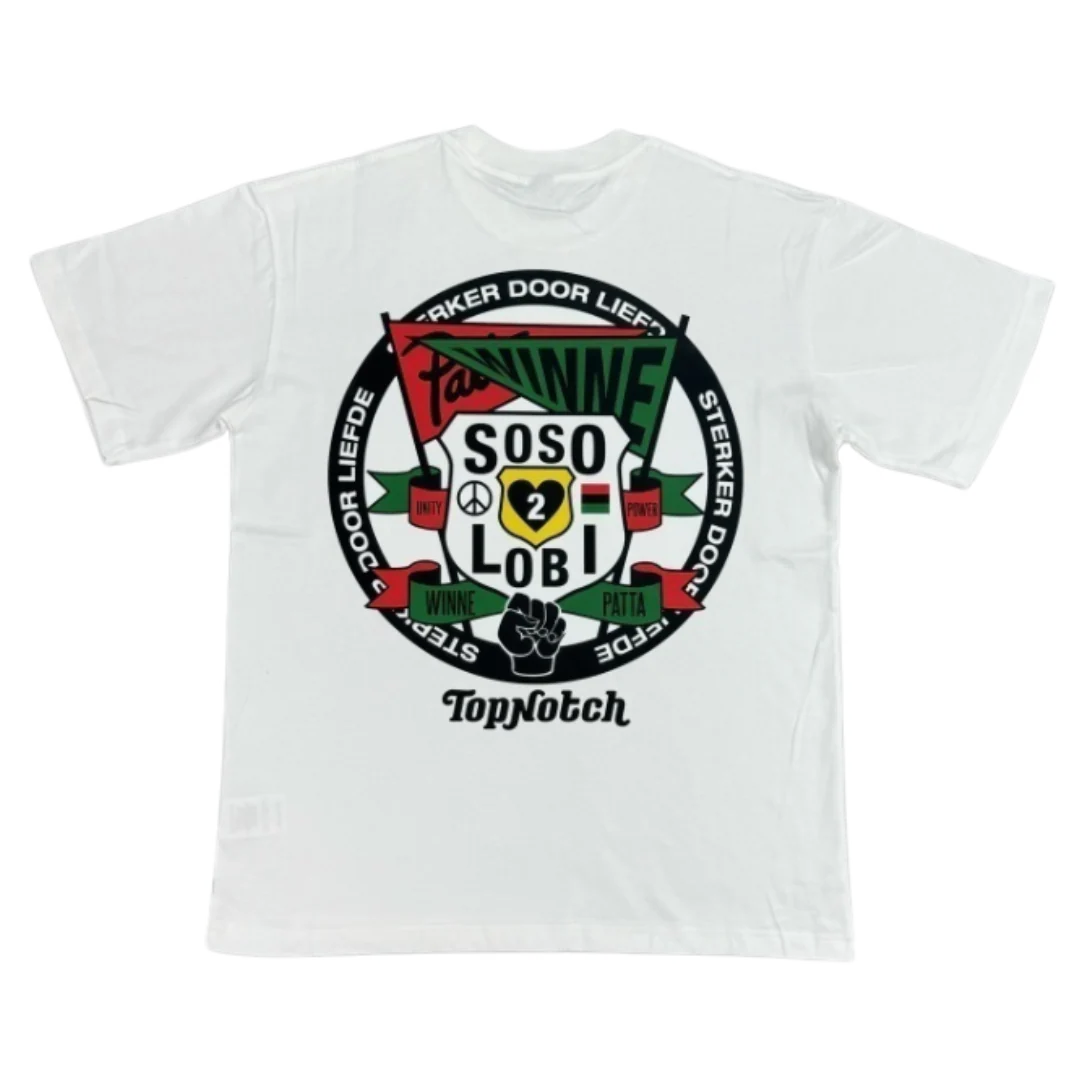 Patta Soso Lobi Tshirt White (High Quality)