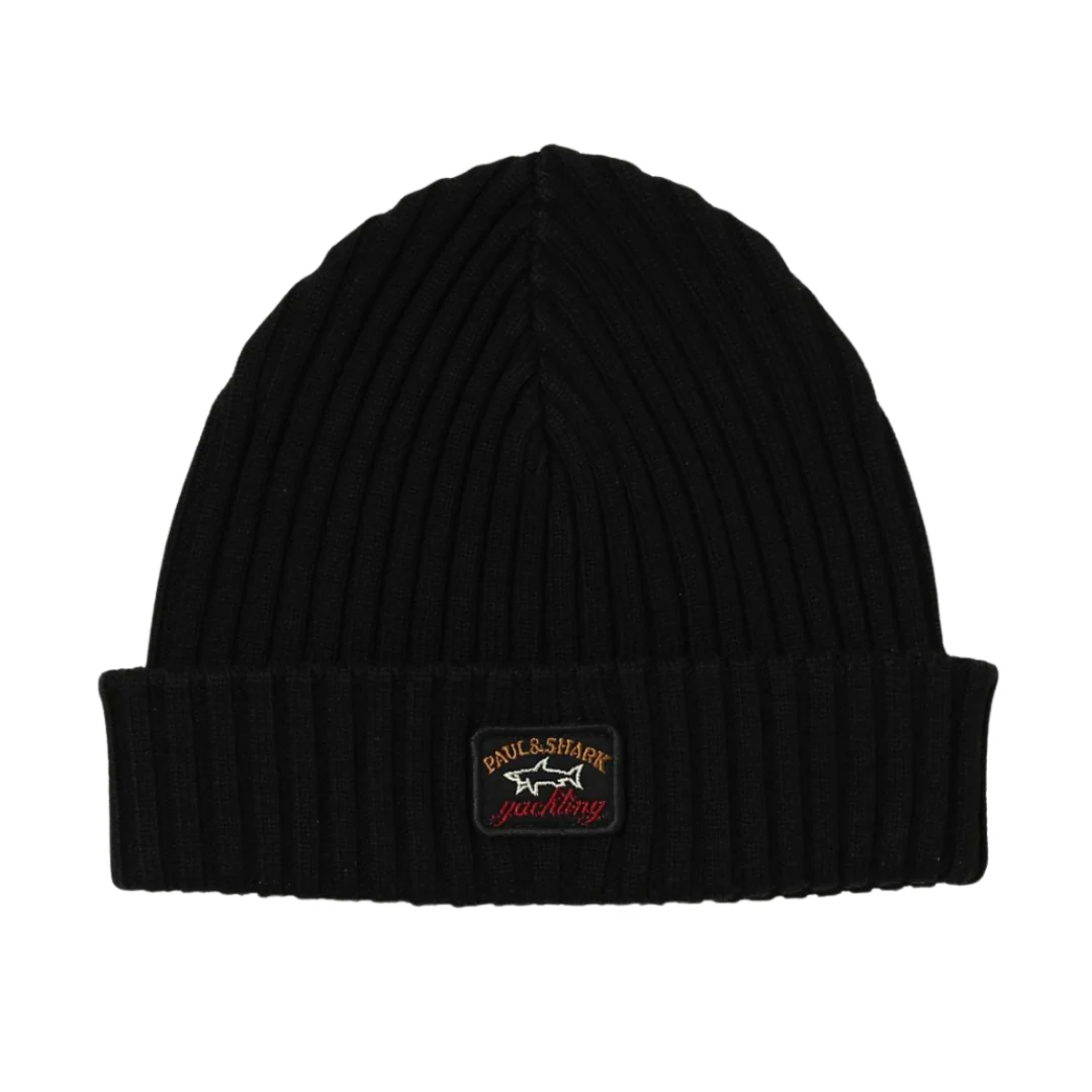 Paul & Shark Beanie Black