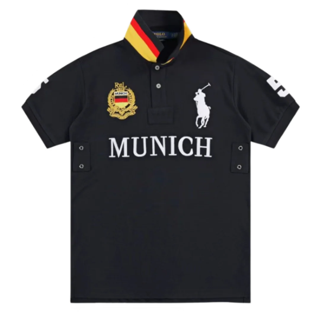 Polo Ralph Lauren Munich Polo Shirt Black