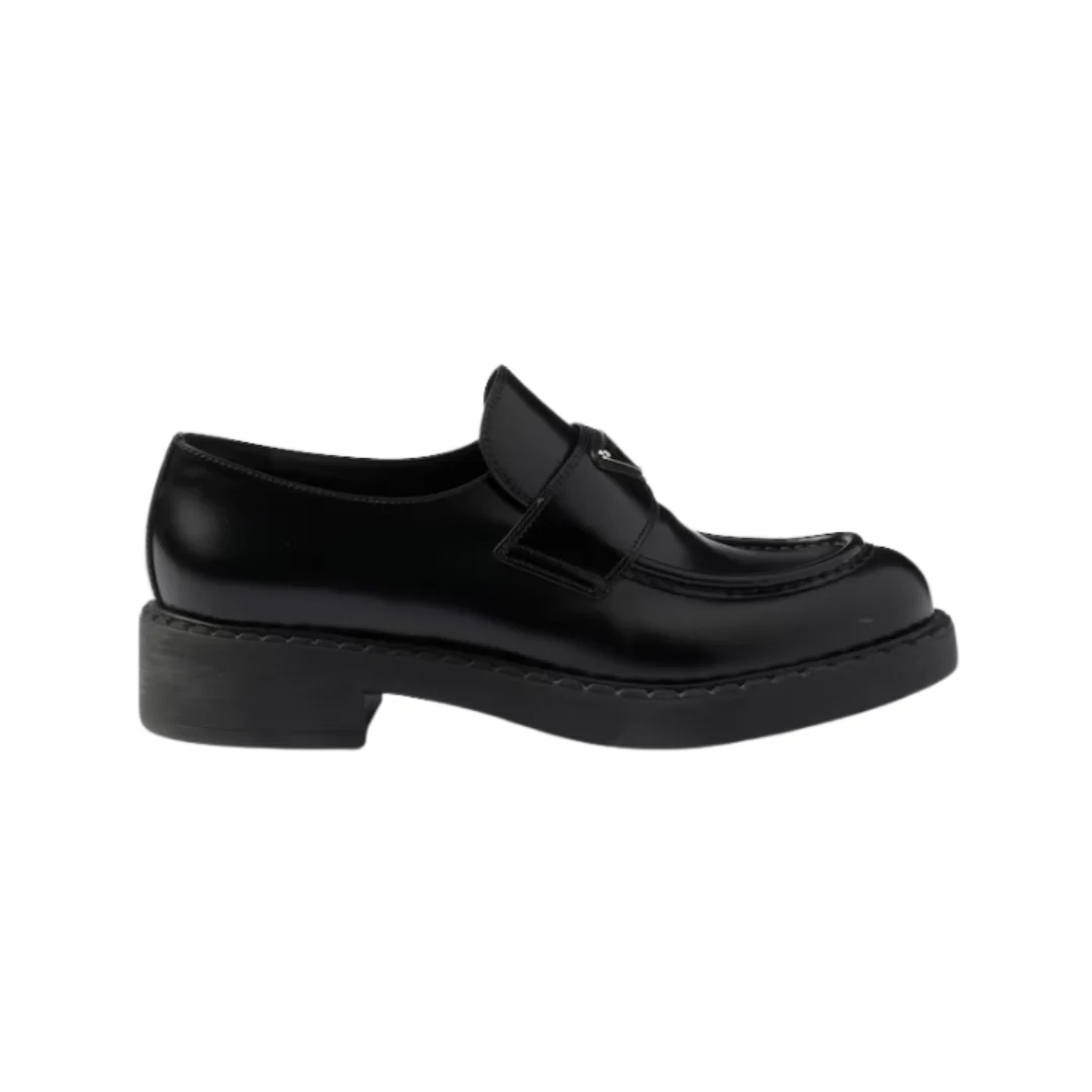 Prada Chocolate Mokassins Black