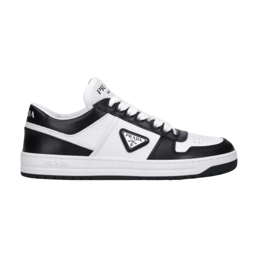 Prada Downtown Leather White Icon 'White Black'