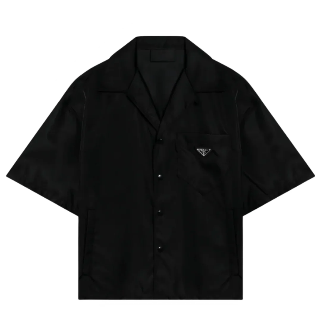 Prada Nylon Shirt Black