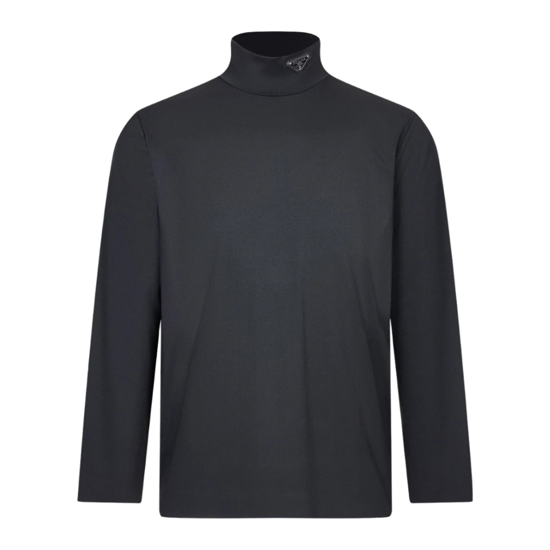Prada Turtleneck Sweater Grey