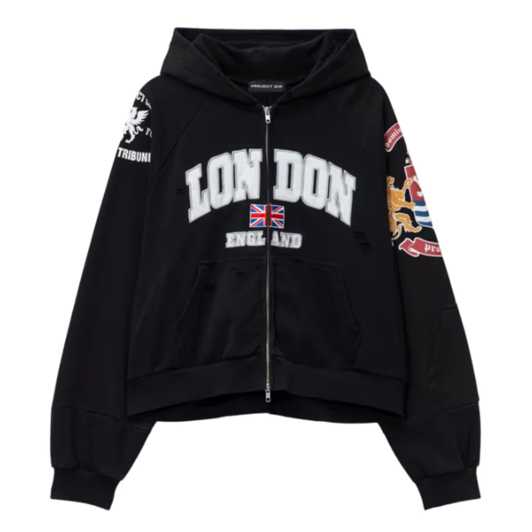 Project GR London Zipper Black
