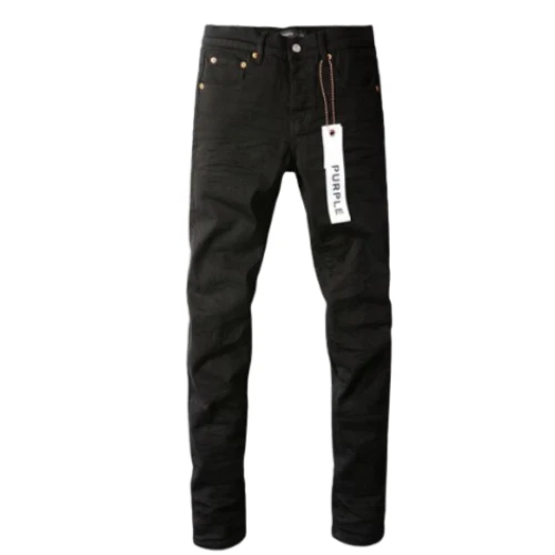 Purple Jeans Black